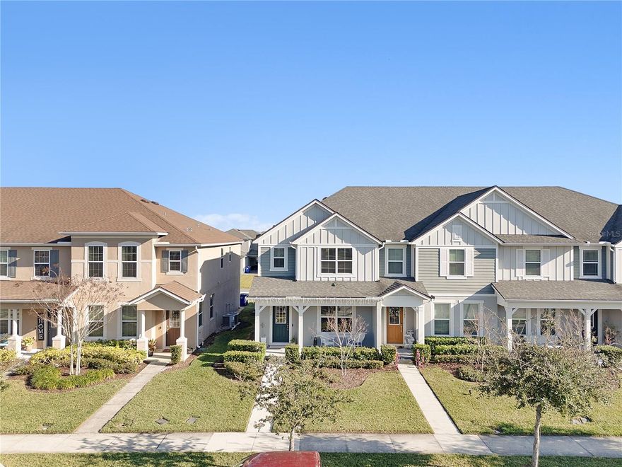 Available for lease in one of Kissimmee’s fastest-growing areas, 1777 Fulfillment Drive offers a comfortable, low-maintenance lifestyle ideal for today’s tenants. This corner townhouse, built in 2020, features 3 bedrooms, 2.5 bathrooms, and approximately 1,600 square feet, providing added privacy, extra natural light, and a well-designed layout for everyday living. The location is a major advantage—just minutes from shopping, dining, and entertainment at The Loop, along with other nearby retail centers that make daily errands quick and convenient. The area is served by established schools and continues to see ongoing growth and development, adding to its appeal and convenience. With easy access to major roadways, shopping hubs, and expanding infrastructure, this home is an excellent option for tenants looking for space, comfort, and a prime Kissimmee location.