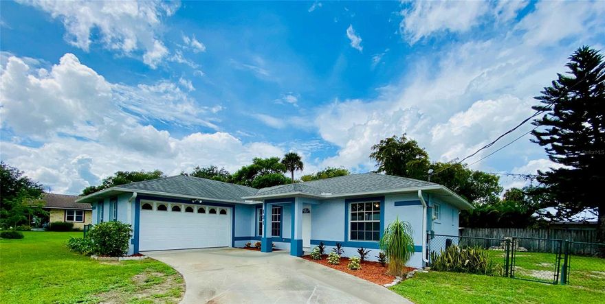 Immaculate home just like new with river views. Close to local boat ramps and the riverwalk (willie wood built home). The third home off S. Riverside Drive on Hotel Avenue. Ceramic tile, vaulted ceilings, granite counters in both bathrooms, open floor plan. Screened in back patio, small shed in backyard, fire pit and completely chain link fenced. Roof about 10-11 yrs old. Easy to show! ;Water: City