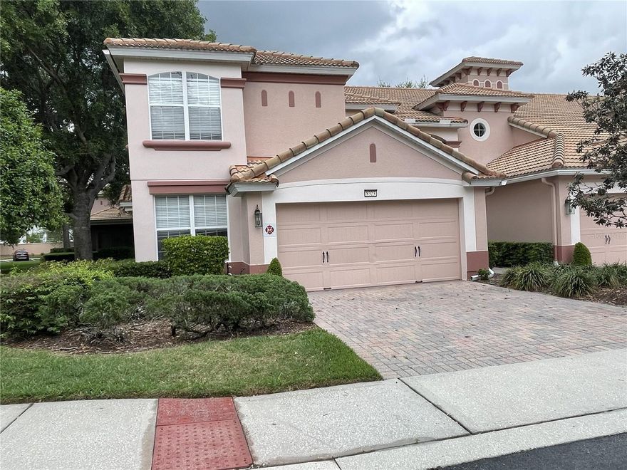 Short Sale. SHORT SALE – SUBJECT TO LENDER APPROVAL.
Welcome to Bella Trae by Del Webb, a resort-style, guard-gated community located in the highly desirable Champions Gate area, just minutes from world-renowned theme parks, including Walt Disney World.

This Mandalay Village condominium offers 3 bedrooms, 2.5 bathrooms, and a spacious attached 2-car garage. Inside, you'll find a well-designed layout featuring a kitchen with granite countertops, wood cabinetry, and ample space for entertaining. The A/C and Water Heater are original.

Enjoy peaceful mornings or relaxing evenings on your private enclosed lanai.

Bella Trae residents enjoy access to a beautifully appointed clubhouse with resort-style amenities, including a zero-entry pool and hot tub, fitness center, aerobics room, billiards, library lounge, 9-hole putting green, tennis and pickleball courts, and more—all included in the HOA.

Conveniently located near I-4, shopping, dining, and everyday essentials, this property offers strong potential in a prime location.

The property is in distressed condition and requires repairs, cleaning, and possible renovation. Priced accordingly and being sold strictly AS-IS.

Seller and listing broker/agent make no representations or warranties regarding property condition, liens, or accuracy of information. Buyer and buyer’s agent are responsible for independently verifying all information, including HOA details, fees, lease restrictions, room sizes, and property condition.