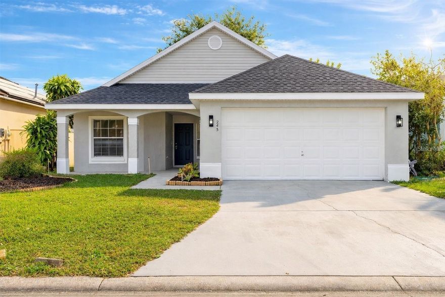 TOTALLY REMODELED (2026) | SHORT-TERM RENTAL READY | NEW ROOF (2025) Stop looking at "fixer-uppers" and move into a home that feels—and smells—brand new. Located in the highly sought-after Bridgewater Crossing, this 3-bedroom, 2-bathroom gem has been meticulously transformed for the 2026 market. THE HIGHLIGHTS: CHEF’S DREAM (2026): Just-completed kitchen featuring premium stone countertops and sleek modern cabinetry. SPA-LIKE BATHS (2026): Both bathrooms have been fully gutted and redesigned with high-end finishes and a modern aesthetic. PEACE OF MIND: A brand-new roof was installed in 2025. Coupled with high ceilings and luxury vinyl flooring throughout, this home offers years of maintenance-free living. OUTDOOR OASIS: Enjoy the Florida breeze from your oversized, screened-in lanai overlooking a private, peaceful backyard—perfect for morning coffee or evening BBQs. THE INVESTMENT POTENTIAL: Zoned for Short-Term Rentals, this property is a turnkey opportunity for investors. Whether you’re looking for a primary residence 5 minutes from I-4 and ChampionsGate, or a high-performing vacation rental near Disney, this location is unbeatable. Skip the wait for new construction and the stress of renovations. This is the Davenport home you’ve been waiting for. Schedule your private tour today!