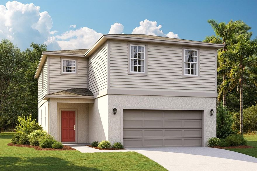 Under Construction. **Under Construction** Introducing The Jensen, a superb home in the heart of Avalon Park Tavares, Florida. This thoughtfully designed single-family residence presents a smart open concept floorplan, perfect for a growing family seeking ample storage space. The main level boasts a spacious family room seamlessly connected to the dining area and kitchen, featuring an oversized island and a convenient walk-in pantry. Step outside to a standard patio off the family room or opt for a covered lanai, inviting you to bask in the Florida sun. Upstairs, the primary suite offers an en suite bathroom with a standing shower, optional garden tub, and a walk-in closet. Accompanied by three additional bedrooms, a shared double vanity bathroom, and a sizable loft ideal for movie nights or a playroom, The Jensen ensures efficient and comfortable living. Stanley Martin Homes brings you this impressive use of space, embodying all the qualities that define a cherished home. Nestled within the live-work-play community of Avalon Park Tavares, residents will revel in the small-town charm of America’s Seaplane City, with tree-lined streets and picturesque waterways. This 155-acre community offers a blend of affordability and desirability, promoting a wholesome lifestyle. Market Street, at the center of it all, promises an abundance of retail, dining, and recreational options, surrounded by acres of parkland, lakes, and walking paths. Embrace the Stanley Martin Homes neighborhood at Avalon Park Tavares, where connection and community define your everyday living experience. Images are representations.