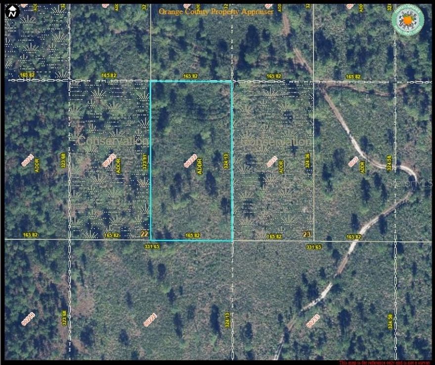Fantastic Potential!  This lot is over 1 acre and is currently zoned A-2, Farmland Rural District.  There is no road access to the property at this time.  Close to all theme parks and International Drive shopping as well as restaurants.  Great investment for future development.