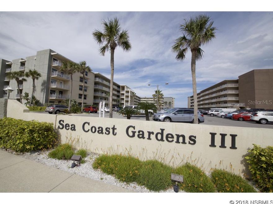 Gorgeous sun rises, awesome beach walks.  This condo is a perfect weekend getaway. Located on the 5th floor and is fully furnished. Sea Coast Gardens is a direct oceanfront complex, on the no-drive beach. ;LocationDescription: Condo ;Water: City