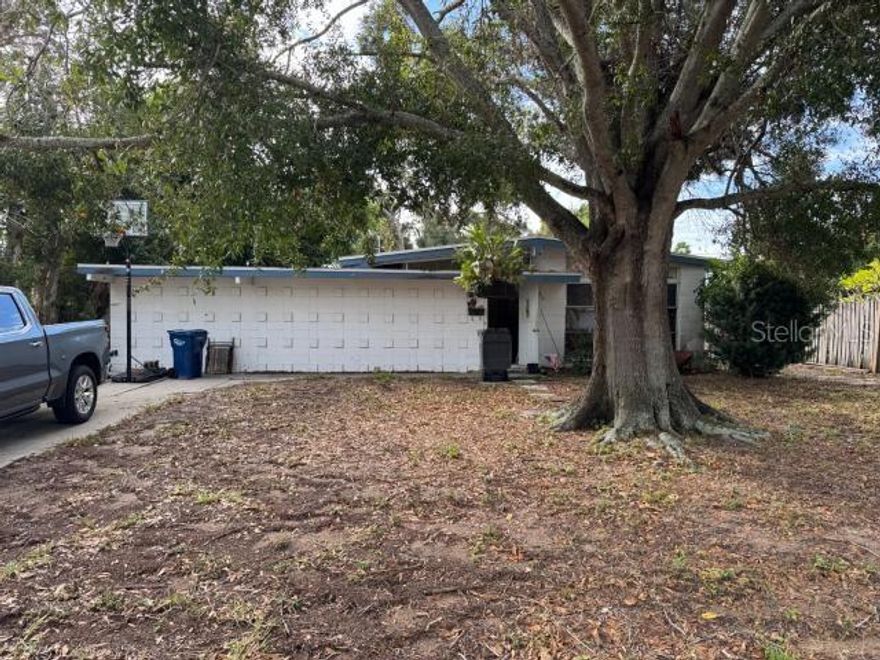 Lowest price 3/2 block home by nearly 130k! Property needs FULL rehab and trash-out. No HOA!! Located in a quiet neighborhood just under 30 minutes from Manatee beach! Close to major roads, shopping and dining. Cash only. Sold AS-IS. All inspections must be done prior to offering. Seller will not remove any personal property.