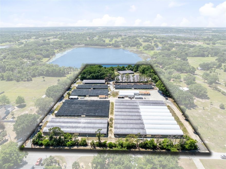 Turnkey Nursery with Significant Land Value & Redevelopment Potential.
Exceptional opportunity to acquire a fully operational nursery situated on
approximately 9+/- acres in Lake County, offering immediate income alongside
substantial underlying land value and long-term redevelopment potential. Whether
continuing the existing business or repositioning the property, this asset presents
multiple paths to value.
Currently operating as a successful nursery known for producing high-quality
Spathiphyllum (Peace Lilies), the property supplies major retailers and wholesalers
and is offered as a true turnkey operation. The sale includes all structures,
equipment, inventory, supplies, and an established book of business—allowing for a
seamless transition and continued revenue from day one.
The site improvements include approximately 2 acres of 10-foot, double-poly
greenhouses equipped with misting systems and 250,000 BTU heating. All of the
greenhouses are gutter connected and also benched out for efficient production.
Additionally, the property features nearly 1.25 acres of shade houses, supporting
year-round growing capabilities.
With supporting infrastructure including two 4-inch wells, an office, a break room,
a tool shed, and chemical application area providing everything needed for
continued operations or future repositioning.
Beyond the existing operation, the property’s true upside lies in its 10-acre footprint
and flexibility. With lakefront positioning along Apshawa Lake and a poured
concrete pad already in place, the site is well-suited for an owner-operator
residence, private estate, or future redevelopment (subject to zoning and
approvals). A dock and small boathouse further enhance the setting, creating a rare
blend of commercial use and lifestyle appeal. The additional acreage also provides
ample room for expansion of the nursery or alternative uses over time.
This is a unique opportunity to acquire a profitable business today while securing a
valuable land asset for tomorrow.
Property Highlights:
9+/= Acre Site
Turnkey nursery operation with established wholesale/retail relationships
2 acres of gutter-connected, poly greenhouses (heated & misted)
1.25 +/- acres of shade houses with 250K BTU heaters
1.25 +/- acres of shade houses with 250K BTU heaters
All inventory, equipment, and book of business included
Two 4-inch wells, office, break room, and support buildings
Lakefront location on Apshawa Lake
Concrete pad with pool (ready for restoration)
Dock and boathouse for added utility and lifestyle appeal
Strong underlying land value with potential for residential or alternative
redevelopment (subject to approvals)
Upside Potential
Expand greenhouse or shade house footprint to increase output
Optimize operations to improve margins and overall NOI
Leverage existing relationships to grow wholesale distribution
Capitalize on lakefront setting for residential or mixed-use repositioning
Benefit from long-term land appreciation in a growing Lake County market
with 9+/- acres. All measurements must be independently verified.