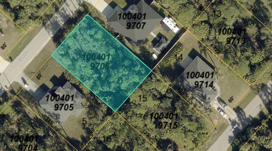 No HOAs with fees or deed restrictions or CDDs. Not on the North Port Scrub Jay list 04/25/25 please reconfirm during due diligence. North Port is the 7th largest land mass in Florida-the 110th largest in the country!! The growth and potential are absolutely amazing. Conveniently located to shopping, dining, parks, and all that up and coming North Port has to offer (where so much of the city is new and still being built!) including the new Braves Spring Training Stadium. Many beaches located within a 35 minute drive from this lot. New construction is everywhere you look and you can be part of the action. Information about local builders is available upon request. Also great for self directed IRAs, 401Ks and other investment portfolios.