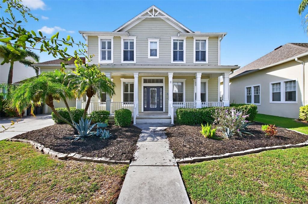 Photo of 5212 Brighton Shore Drive, Apollo Beach, FL 33572 (MLS # O6334003)