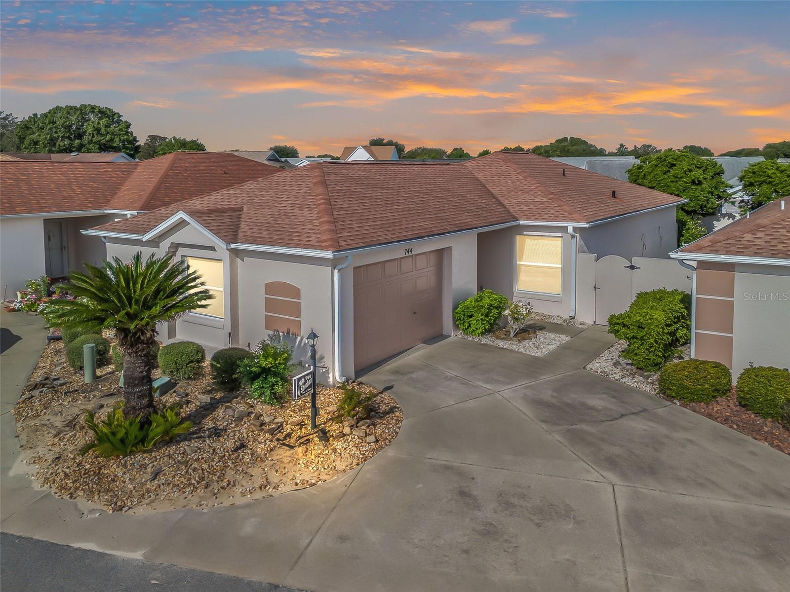NO BOND! Charming 2-Bed/2-Bath Home with PRIVATE POOL in The Villages, FL!
Welcome to this delightful 2-bedroom, 2-bath home located in the heart of The Villages! Constructed with durable concrete block and attractive stucco, this property includes both comfort and style in a prime location.
Step inside to find a bright and open floorplan with wood laminate flooring throughout, creating a warm and cohesive feel. The convenient galley kitchen is perfect for preparing meals, while the adjoining dining and living areas provide a seamless flow for entertaining or relaxing.
The spacious master suite features a walk-in closet and a private ensuite bath with a walk-in shower. A second bedroom and bath are ideally situated for family and/or guest privacy.
Enjoy your own private oasis in the enclosed rear courtyard, complete with a sparkling POOL and a generous outdoor space perfect for lounging or entertaining. The furnishings can be purchased separately, as well as, the golf cart.
Ideally located close to shopping, restaurants, banking, and all the amenities The Villages is known for! This home offers the perfect blend of comfort, convenience, and low-maintenance Florida living.
Don’t miss this one—schedule your private showing today! Furnishings in home and Golf Cart are available separately.