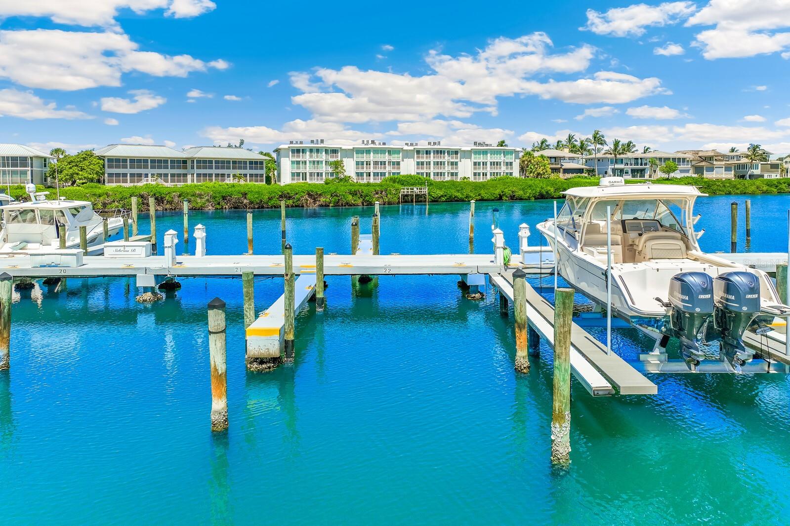 Located at the north end of Gasparilla Island, this 19’ x 42’ boat slip at Uncle Henry’s Marina offers an exceptional opportunity for boaters seeking quick and easy access to the Gulf of Mexico. Just minutes away and only one mile from the Intracoastal Waterway. Situated in the heart of the Tarpon Capital of the World, this slip is part of a well-managed marina with daily dock staff, clean restroom facilities, fuel station, and a convenient boat ramp. Ownership is offered as a sublease estate, and have the option to install a No Profile "cradle" lift at their expense. Whether you’re an avid fisherman or a weekend cruiser, this slip provides an ideal location with all the amenities needed for smooth, stress-free boating.