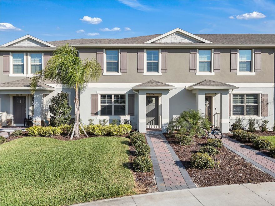 Motivated Seller 
 MOVE IN READY -Welcome to Waterleigh community! This townhome has 3 bedroom 2.5 bathroom is conveniently located in Waterleigh Phase 4, near the Elementary and Middle School! It offers a welcoming open concept as you immediately enter the foyer, with plenty of cabinet, double sink, granite countertops and a long kitchen island overlooking the dining space.The community offers great amenities such as pool, gym and a club house.