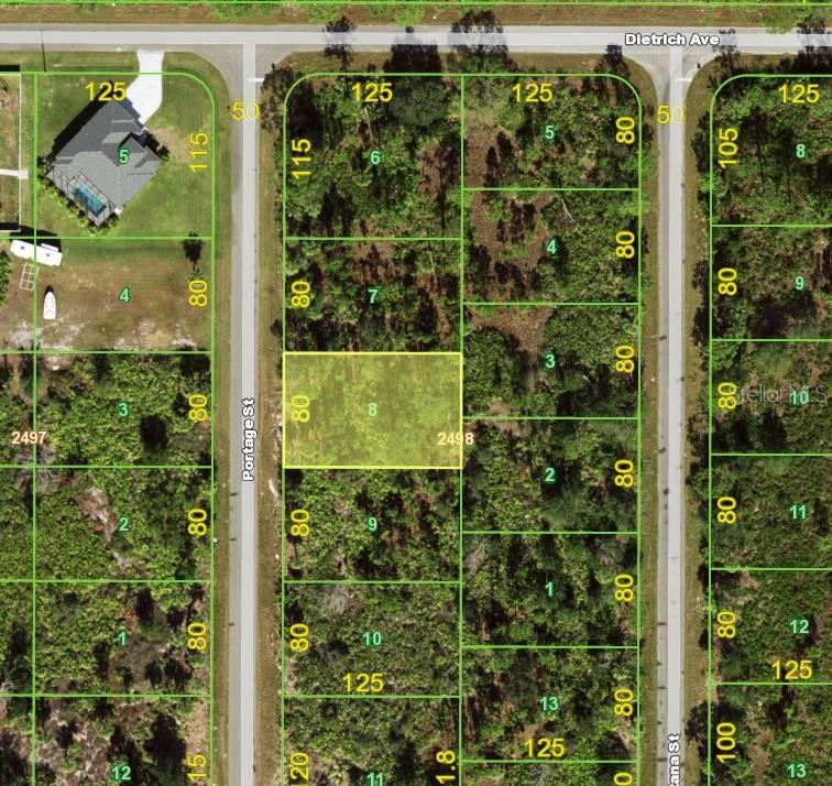 Standard sized lot located in Port Charlotte. NO HOA FEES! Perfect for building your DREAM HOME and living the Florida lifestyle. Need a builder? Let us introduce you to reputable builders! Ideally situated close to US-41 and 776 for seamless access to a variety of shopping centers, fine & casual dining options, schools, hospitals, and trusted doctors. Whether you're running errands, commuting, or enjoying a night out, everything you need is just minutes away. Embrace the convenience and comfort of a location that truly has it all!