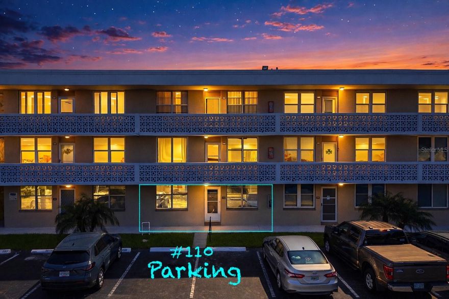 1ST FLOOR WALK-OUT CONDO – BRAND NEW FLOORING – 55+ COMMUNITY – GREAT VALUE IN WINSTON PARK NORTHEAST | 2 Bedrooms | 2 Bathrooms | 1,035 SF. Easy Florida living starts here. This first-floor walk-out unit in desirable Winston Park Northeast offers brand-new flooring, a comfortable layout, and one of the most convenient locations in the community.  The condo has been well maintained over the years and shows normal wear, giving the next owner the option to move right in, enjoy seasonal use, or update to their own taste over time. The floor plan features a spacious living / dining combination, an eat-in kitchen with sliding doors facing the morning sun, and a private primary suite with its own bath.  The walk-out location provides quick access to the courtyard and is close to the laundry facility and community amenities. This unit does not include a carport, helping keep the purchase price and monthly costs more affordable.  Winston Park Northeast is a popular 55+ community built around large landscaped courtyards with a heated pool, clubhouse, shuffleboard courts, picnic areas, and an active social calendar. The association has completed the state-required structural inspections and maintains funded reserves.  The location is one of the best values in St. Petersburg — about a 15-minute bike ride to the downtown waterfront, museums, dining, and entertainment. Two international airports are usually within 30 minutes, and miles of Gulf beaches are a short drive away.  Whether you are looking for a full-time home, winter retreat, or affordable place in the Sunshine City, this is a solid opportunity in one of St. Petersburg’s most established 55+ communities.  Come see why Winston Park Northeast remains a favorite for easy Florida living.