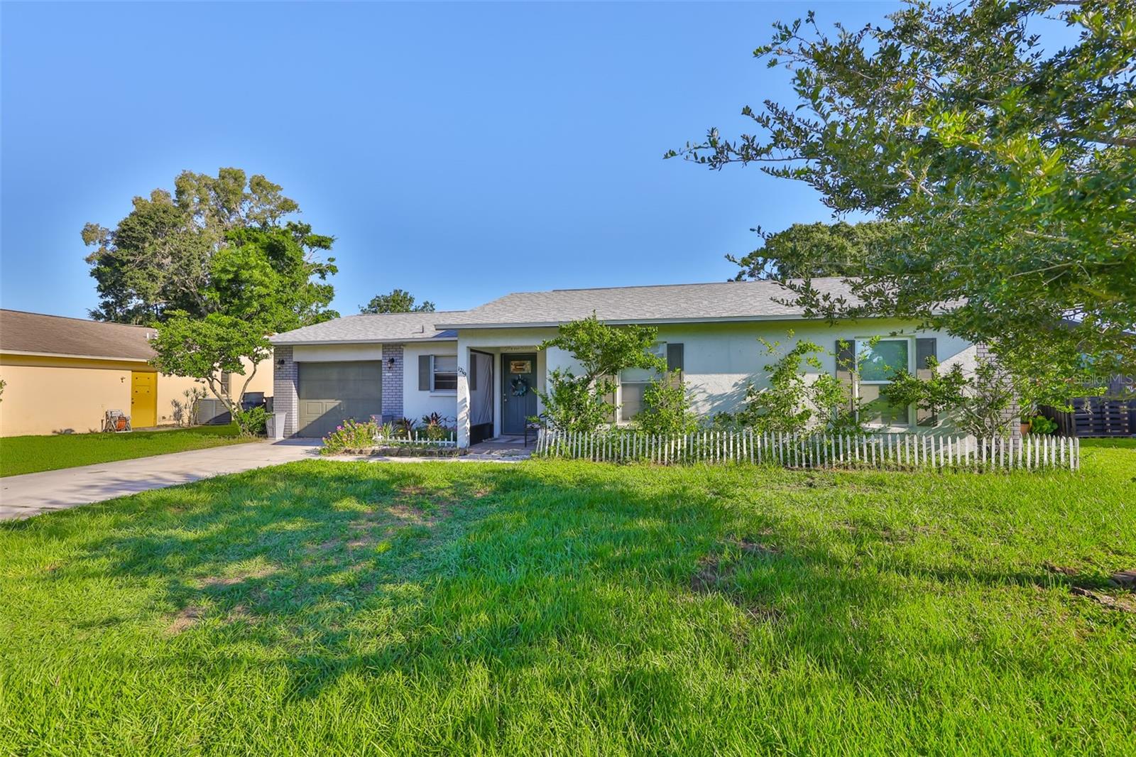 Move-In Ready! No HOA! Tons of Possibilities!
This upgraded 3-bedroom, 2-bathroom home with a 1 car garage is ready for you. Major updates include a new roof (2022) and new AC (2022) for peace of mind. Inside, the open-concept floor plan with no carpet keeps things bright, functional, and easy to maintain.
Enjoy a beautifully updated kitchen, featuring 42" solid wood cabinetry, granite countertops, stainless steel appliances (2021), and a breakfast bar. New dishwasher- 2025.
Step outside to a spacious fenced yard where there's plenty of room to relax, play, or add a pool. With no HOA or CDD, you can bring your boat, RV, or other toys with ease. A covered screened lanai adds even more space to enjoy Florida living year-round.
Ideally located within walking distance to the highly rated Florine J. Abel Elementary School. This home is just minutes from Sarasota International Airport, only 15 minutes to downtown Sarasota, and about 20 minutes to the beach.
A rare find with updates, space, and flexibility. Don't miss it!