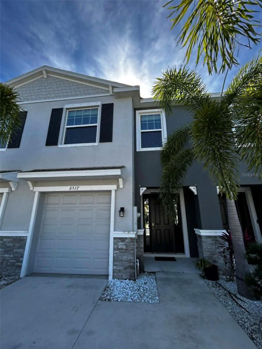 AVAILABLE NOW! Welcome to Bay Landing, a wonderfully convenient community known for its modern design, excellent schools, and unbeatable location near Sarasota and Lakewood Ranch. This beautiful 3 br /2.5 bath townhome offers a perfect blend of style and functionality with concrete block construction and high-end finishes, including granite countertops and a complete appliance package. The second floor features brand new vinyl flooring – no dust-collecting carpets – making it both stylish and easy to maintain.

Bay Landing offers a fantastic range of amenities for an active lifestyle, including a clubhouse, fitness center, sparkling swimming pool, tot lot, and a dog park for your furry friends. You’ll love the great location close to everything, including UTC, Waterside Place, shopping, dining, and entertainment. Plus, you’re in an area served by top schools.

Don’t miss out on this opportunity to experience comfortable, modern living in a community that truly has it all!