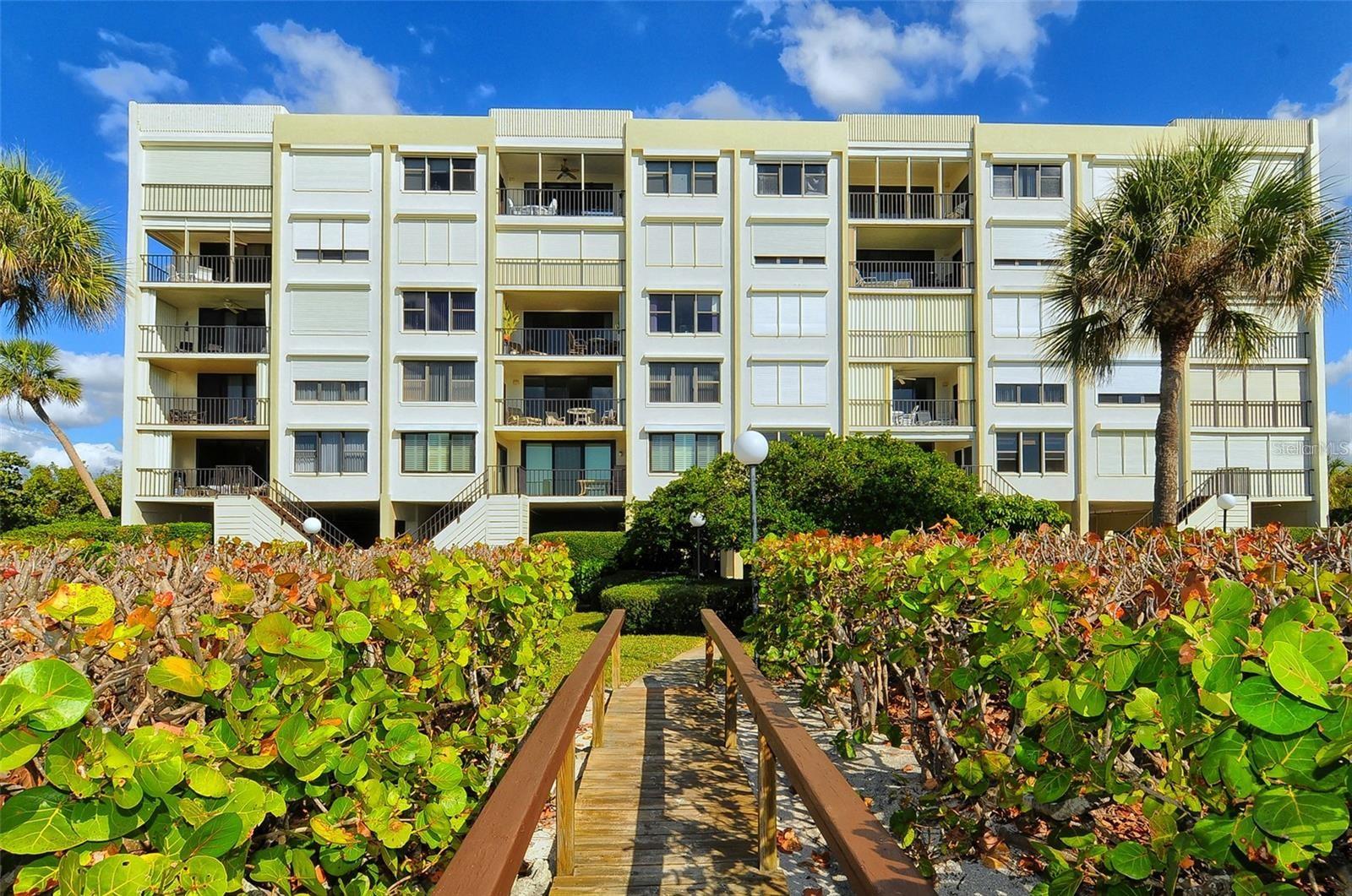 What a wonderful opportunity to own in a very private building with only twenty residents. This large 3bed/3bath corner condominium located on the 4th floor facing the azure waters of the Gulf of Mexico with full gulf views. The views are breathtaking to wakeup to every morning and watch the magnificent sunsets in the evening. Coming totally unfurnished to decorate and choose the furnishings and accessories for your own personal touches and taste and make into your own beautiful paradise. Freshly painted a neutral shade, newer hurricane impact sliders and windows in all rooms as well as electric screens on the lanai. All appliances are included with newer refrigerator and washer dryer. This residence has large rooms and loads of closet and storage space and covered parking under the building. Enjoy the convenience of Publix and CVS close by for shopping. World renowned Saint Armand's Circle only a short ride away to explore the wonderful restaurants and boutique shopping and exciting downtown Sarasota to walk around to enjoy the different art galleries, shopping and many various restaurants, as well as local theatres, ballet, opera house and Sarasota Orchestra. Then a bonus of having the new Five Star Saint Regent Hotel with several restaurants to enjoy a short walk or drive away. Don't miss this opportunity to live on beautiful and unique Longboat Key.