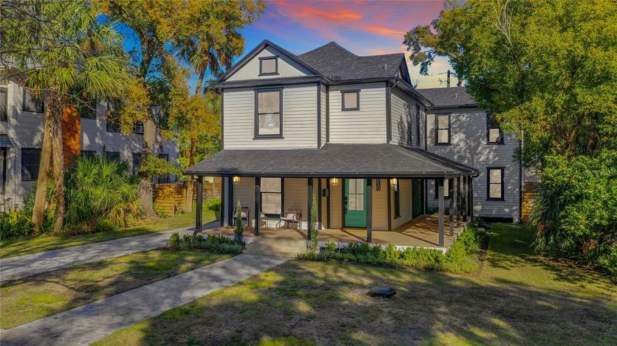 Pre-foreclosure "As-Is" Purchase. Priced below appraisals.
Stunningly remodeled modern farm home in the now revitalizing historic area of Tampa Bay's Hyde Park.
• MOVE-IN READY
• Priced $600,000+ below the '23 appraisal
• Featured in the upcoming season 5 of HGTV’s 100-Day Dream Home
• Detached Apartment: full bath, kitchenette, walk-in closet, and private entrance
• 2 Additional en-suites (Lower & Upper Floors) 
• Both Short Term / Long Term leases allowed
• Excellent Rental Potential
• Complete renovation
• Modern Chef’s Kitchen Featuring: 
        Jenn-Air appliances, gas range, pot filler, zero edge sink, calacatta quartz
        High-end cabinetry with built-in spice shelves, double garbage pullout, vanishing USB/power island outlet, soft close, hardware, and 
        modern pendants
• New & Updated HVAC, Roof, Electrical, Plumbing, Appliances, & more 
• Luxury Features, Finishes & Craftsmanship Trim, millwork, chair railing, closet cabinetry
• Engineered wood floors throughout the entire property
• Built-in electric fireplace with multi-colors, speeds, and heat settings
• New windows and panoramic impact slider 
• Spray Foam & Fresh Air Ventilation 
• Digital thermostats, keyless entry, and above garage security camera installed
• Magnificent exterior/interior lighting package: solar, recessed, dimmers, and fans 
• Covered lanai deck with extended pavers, ivory wall treatments, wrap-around porch
• Pre-plumbed for outdoor summer kitchen
• Natural gas is now available 
• Front and rear garage access parking
• Extended driveway for additional private parking 
• No HOA Fees 
• No CDD Fees 
• Historic Hyde Park 
• Excellent Schools 
• Walking Distance to Bayshore, Downtown Tampa Bay, and Hyde Park Village