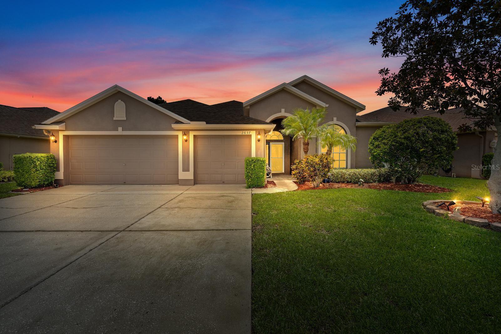 Homes like this don’t last long—come see it for yourself and fall in love! This stunning 5-bedroom, 3-bathroom home sits on a private conservation lot with no rear neighbors, offering exceptional privacy and peaceful nature views. No flood insurance required! Located in a gated community, the home welcomes you with engineered hardwood flooring and a beautiful view of the screened-in pool and spa, creating the perfect space to relax and unwind while watching the surrounding wildlife. Plus, no ponding water on the streets adds extra peace of mind.
Inside, the home boasts a bright and open floor plan with a formal living room, spacious family room, and a kitchen featuring stainless steel appliances, and an abundance of counter space. The master suite impresses with 2 walk-in closets, while the ensuite bath includes dual sinks, a garden tub, and a separate shower. The upstairs 5th bedroom could be used as a game room, office or as a movie room.
Enjoy peaceful mornings or relaxing evenings in the screened lanai, complete with a refinished pool and spa (2023), surrounded by serene conservation views. The outdoor area also features new screens (2022) and a new pool pump (2022), making it perfect for year-round enjoyment. Additional upgrades include a new roof (August 2023, Owens Corning Tru-Definition Duration shingles), indoor paint (2022), outdoor paint (2020), a 50-gallon water heater (2015), AC system (2016), and elegant 5¼” baseboards throughout. A spacious 3-car garage provides ample room for parking and storage.
Enjoy low HOA fees of $158/month, which include cable and high-speed internet, and no CDD fees. Community amenities include a resort-style pool and jacuzzi, clubhouse, gym, tennis courts, sand volleyball, playgrounds, and a storage lot for boats and RVs. Just minutes from Key Vista Nature Park, the Coastal Anclote Trail, and free boat launches, with easy access to Tarpon Springs, Sponge Docks, restaurants, and dog parks. Conveniently close to Pinellas Trail, Sunset Beach, Howard Park, Honeymoon Island, Clearwater Beach, and less than 30 minutes from Downtown Tampa and Tampa International Airport. Don't miss your chance to own this private oasis—schedule your showing today before it’s gone!