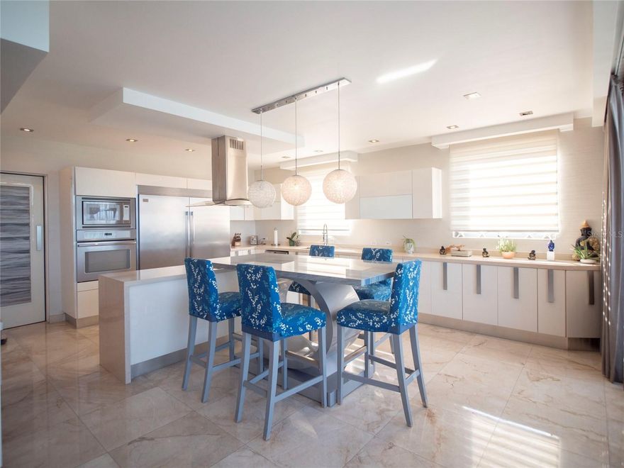 Nestled in a secure and private gated street fronting the ocean, Azure is a residential boutique condominium offering an exclusive address in the Punta las Marias sector. The condominium consists of 9 oceanfront residences offering a private setting in one of the most desired locations along the coastline. The apartment is the largest of the residences offering a high-end and luxury setting with an infinity view from the moment you set foot in the foyer. Amenities and facilities include security guard, full-power generator, a roof top terrace with a resort style infinity pool and a covered terrace with outdoor kitchen with mesmerizing ocean and city views.