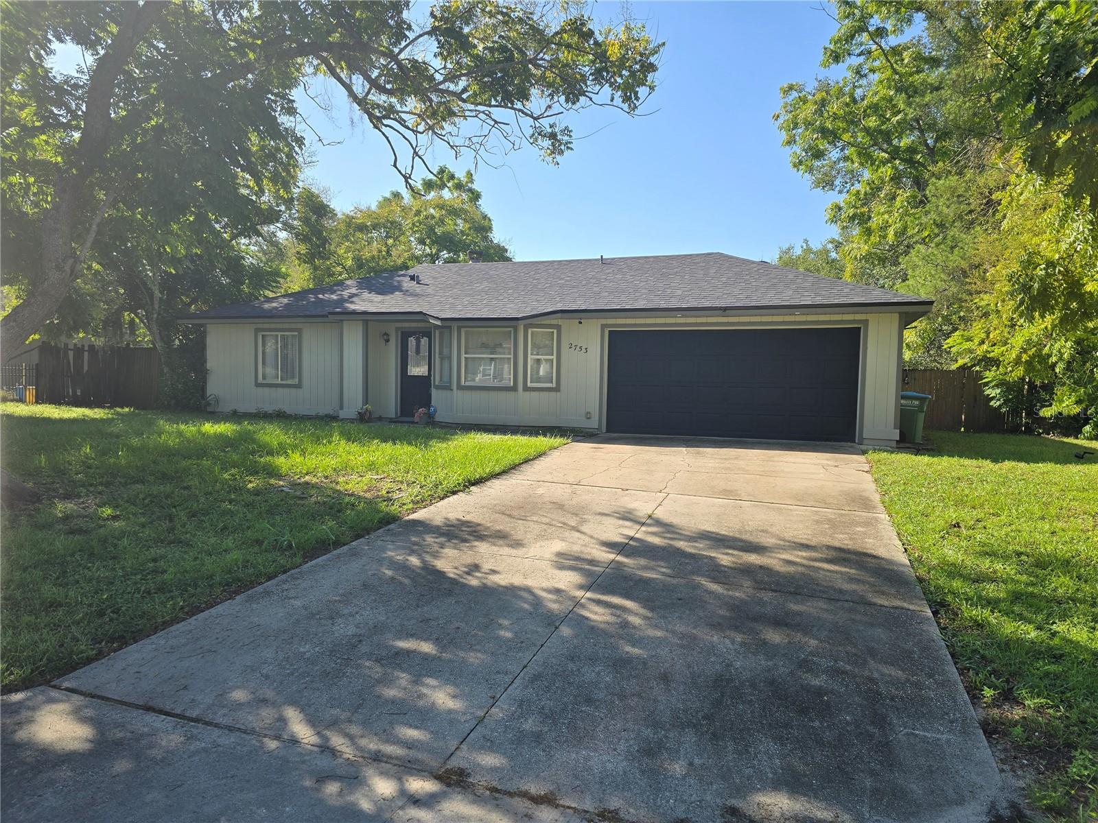 This beautifully maintained 3-bedroom, 2-bathroom home offers 1,406 sq. ft. of comfortable living space on a generous lot in the heart of Deltona Lakes. Step inside to find a spacious open floor plan with plenty of natural light, a large living room, and a modern kitchen with ample counter and cabinet space, perfect for everyday living or entertaining.
The primary suite features its own private bath, while the additional bedrooms are ideal for family, guests, or a home office. Enjoy peace of mind with a new roof (2023), updated systems, and a well-kept interior ready for its next owner.
Outside, the property boasts a large backyard, perfect for barbecues, gardening, or simply relaxing. The 2-car garage adds convenience and storage. Best of all—no HOA!
Located in a quiet neighborhood, yet close to shopping, dining, schools, and just minutes from I-4, this home provides easy access to Orlando, Daytona Beach, and all that Central Florida has to give. Don’t miss this opportunity—schedule your showing today