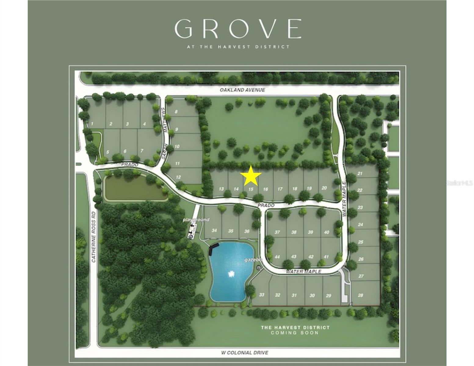 GROVE AT THE HARVEST DISTRICT - Residential