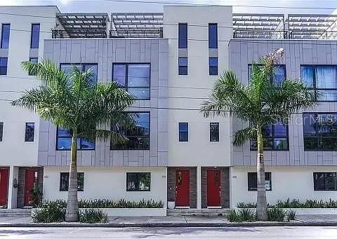 Discover the epitome of downtown living in St. Petersburg, Florida, with this three-bed, four-bath, four-story, timeless town home. Your dream home awaits; enter through your private gated entrance and into a two-car garage equipped with a private Tesla charger. Step inside, highlighted by wood floors, lofty ceilings, a private rooftop and ample natural light, this smart home showcases designer lighting from Restoration Hardware.
The culinary grade kitchen includes a double gas oven, marble backsplash, quartz countertops, modern upgraded appliances, and a gas stove. Enjoy panoramic views through hurricane-grade windows, where parrots often grace the skyline. Embrace a strong sense of community and urban living at its finest in the heart of downtown St. Petersburg.
Features:
• Located in a safe and gated community
• 2-car garage for parking with epoxy floor finish and private Tesla Charger
• Stainless steel appliances. French door fridge, double gas oven
• Dishwasher with three racks
• Kitchen island – Extra large. seats on two sides
• Spacious open living area for comfort
• Smart ceiling fans. Control from switch, phone, Alexa, or timer
• Smart window shade on 10ft/10ft windows. Control from switch, phone, Alexa, or timer
• Each bedroom has full private bathroom. Secondary bedrooms include full bath with tub
• Washer and dryer available in unit
• Double sink vanity mirror in the primary bath
• Walk-in shower in primary bath
• Wet bar with mini-fridge next to the private rooftop
• Private rooftop and hot tub access
• Water, sewer and trash included
• Cable and internet included (tenant is responsible for premium upgrades)
• Tenant is responsible for paying power
• Ring Camera subscription Included
• Pets allowed: 2 pets under 25 pounds each and no aggressive breeds, $150 pet deposit per pet required
• One time $100 HOA application fee and approval are required
• The first month and security deposit are required
• Renter’s insurance is required before moving in
• 12 month minimum lease
• Incentives provided for 24 month lease
• No sublet allowed
• Duke Power must be set up by tenant
• Gated garage parking for 2 vehicles
• Small dogs and cats allowed with owner approval
• $250 non-refundable fee
• No smoking property