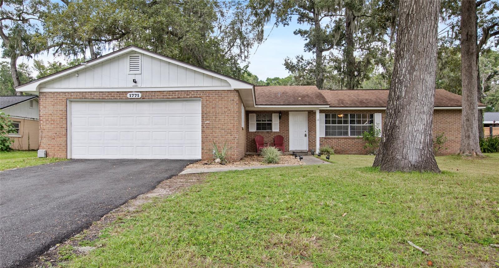 Welcome to this charming one-story home in Ocala featuring a desirable split floor plan and thoughtful
updates throughout. With a classic brick façade, inviting front porch, and two-car garage, this home
blends curb appeal with functionality.
Inside, you’ll find tile floors for easy care, a cozy fireplace, and an updated kitchen with stainless steel
appliances. Major improvements include a new HVAC (2025), roof (2019), electrical panel (2022), and
water heater (2023)—giving you peace of mind for years to come.
Conveniently located near I-75, this home offers easy access for commuting. Gainesville is under an hour
away, and you can be at Disney World in about an hour and a half. Everyday essentials like Publix, Home
Depot, and Starbucks are just a short drive, while outdoor adventures await nearby at Ocala National
Forest and The Vortex for mountain biking.
For a dose of local charm, Ocala’s historic district—with its stunning architecture, unique shops, and
great dining—is less than 10 minutes from your doorstep.