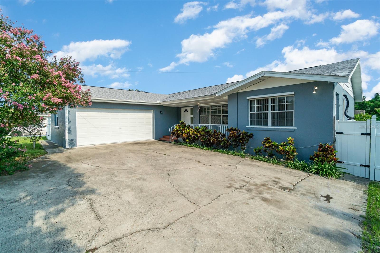 SELLER MOTIVATED! Welcome to this spacious solid block home in the highly desirable area of Altamonte Springs. This home has high ceilings, an airy living room, and a split floor plan offering privacy. The primary suite features a large walk-in closet and a completely renovated primary bathroom with modern finishes. The open kitchen includes a breakfast bar, and the additional bedrooms are generously sized. A flex space with private entrance offers endless options, large shed in backyard and the garage has been partially converted to provide even more living area, can also be reconverted by seller if required. Sliding glass doors open to a deck overlooking the lush backyard with no rear neighbors. Updates include a new roof (2022), AC (2017). Conveniently located near shopping, dining, hospitals, schools, and transportation, this home is move-in ready and waiting for you!