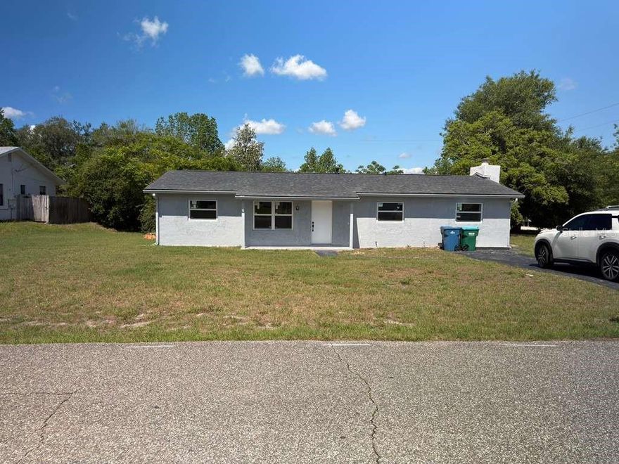 Completely renovated and move-in ready, this stunning pool home in Deltona offers modern upgrades throughout and the perfect Florida lifestyle! Situated on an oversized 0.32-acre lot, this beautifully updated 3-bedroom, 2-bathroom home combines stylish interior finishes with major exterior improvements. The home features a bright open layout with fully renovated bathrooms, updated finishes, and a refreshed kitchen equipped with a brand-new refrigerator and dishwasher. Every detail has been thoughtfully updated to create a clean, modern, and comfortable living space. Step outside to your private backyard oasis featuring a newly lined pool, brand-new pool pump, and a completely new screen enclosure — perfect for entertaining or relaxing year-round. The oversized lot provides ample space for extra parking, boats, RVs, trailers, or future outdoor additions. Conveniently located near shopping, restaurants, schools, parks, and major highways with easy access to Orlando and surrounding areas.
Property Features:
• 3 Bedrooms / 2 Bathrooms
• Completely renovated interior
• Fully remodeled bathrooms
• Updated kitchen
• Brand-new refrigerator
• Brand-new dishwasher
• Newly lined swimming pool
• New pool pump
• Brand-new screen enclosure
• Oversized 0.32-acre lot
• Large driveway with extra parking
• No HOA
• Move-in ready
• Convenient Deltona location