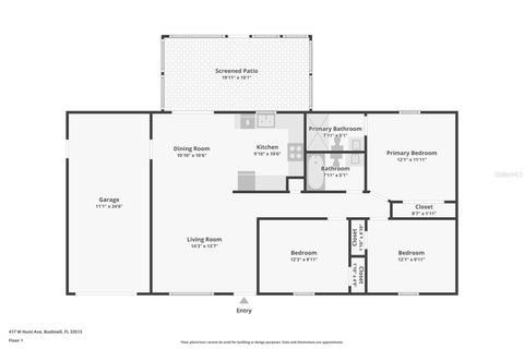Tiny photo for 417 W Hunt Avenue, Bushnell, FL 33513 (MLS # G5117198)