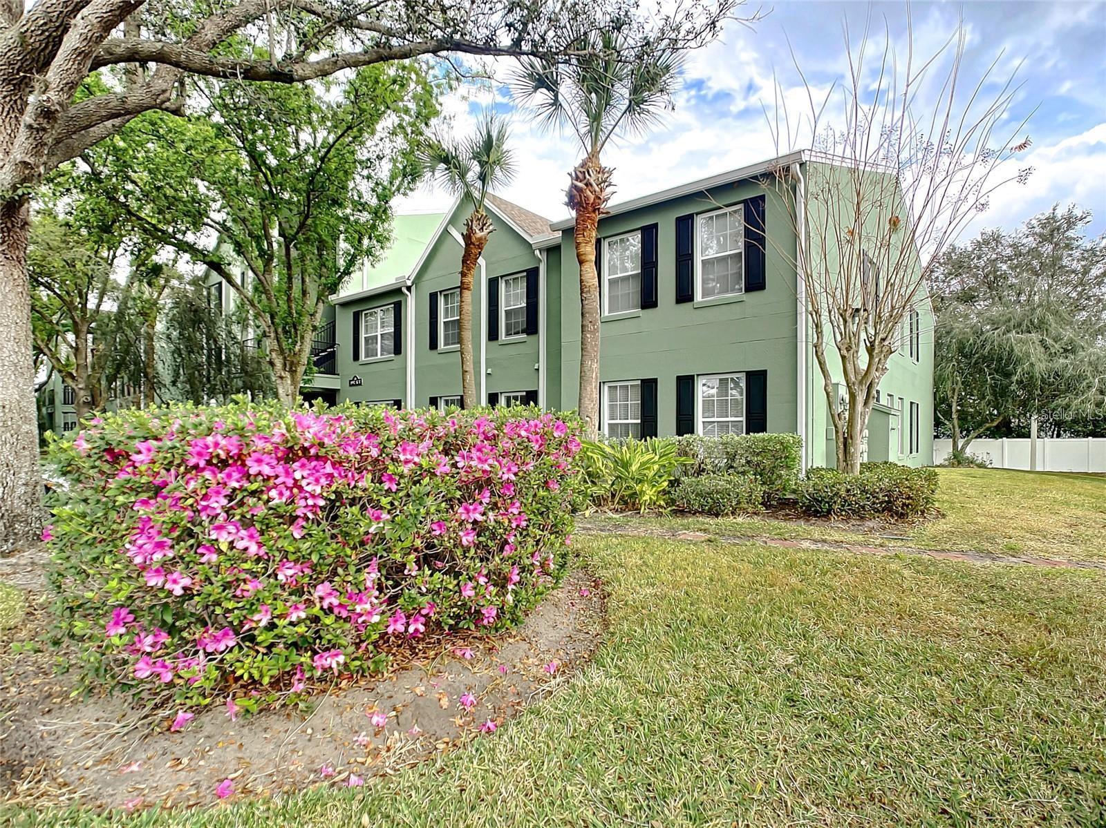 Beautiful 4 bedroom 2 bath Condo in this highly sought after gated community in the Dixie Belle area of Orlando. 1st floor. Gated building detached from the rest of the community. Condo features 3 FULL-bedrooms and two-bathrooms. Many lovely upgrades: natural gas stove and dryer, wood cabinets and vanities, stainless steel appliances. Washer and dryer included. Plenty of parking spaces. This amazing community offers a dog park, office center, cabana, car wash, a pool, clubhouse, outdoor grills, and a recently upgraded fitness center for your enjoyment.This home is conveniently located just minutes from the Orlando International Airport and approximately 20 minutes to the theme parks and major shopping malls and centers. The East Coast beaches are approximately 40 minutes away. Don’t miss your opportunity to rent this amazing one of a kind condo today!