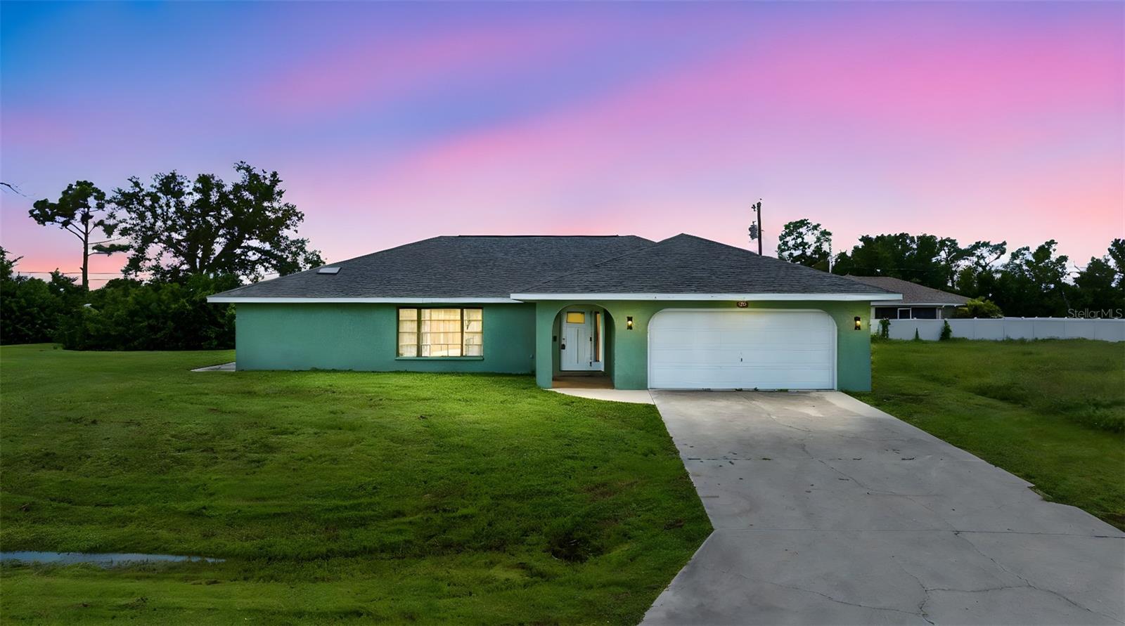 ** SELLER IS OFFERING CONCESSIONS TOWARDS MORTGAGE RATE BUY DOWNS AND/OR CLOSING COSTS ** Welcome to your private oasis in the coveted “X” flood zone—no flood insurance required! This beautifully renovated 3-bedroom, 2-bath, 2-car garage pool home offers ultimate privacy and peace of mind with a wealth of recent upgrades. This list includes a new roof in 2022, a new AC in November of 2019, a new septic tank in 2022, a new electrical panel in 2025, a fully resurfaced pool in 2025, all new pool equipment in 2025, new impact rated front door in 2025, and a full cosmetic renovation just completed in September of 2025. Inside, luxury vinyl flooring stretches throughout the home, and the kitchen stands out with all new white shaker cabinetry, fantasy brown granite countertops, a stylish white tile backsplash, stainless steel appliances, and much more. The large 20x13 Primary Bedroom has plenty of space for a King Sized bed, features separate his and her walk in closets, and flows seamlessly into the beautiful redone Primary Bathroom. Step out into your backyard paradise and take a dip in your fully resurfaced and re-tiled pool. The home offers great privacy as there are no direct neighbors on either side. Finally the new privacy fence creates a perfect space for relaxation and enjoyment of the beautiful Florida weather. This move-in-ready home offers everything you need for a serene and comfortable lifestyle. Only 10 minutes from the beaches and 5 minutes to Restaurants and shopping this home is located conveniently for any of your needs.