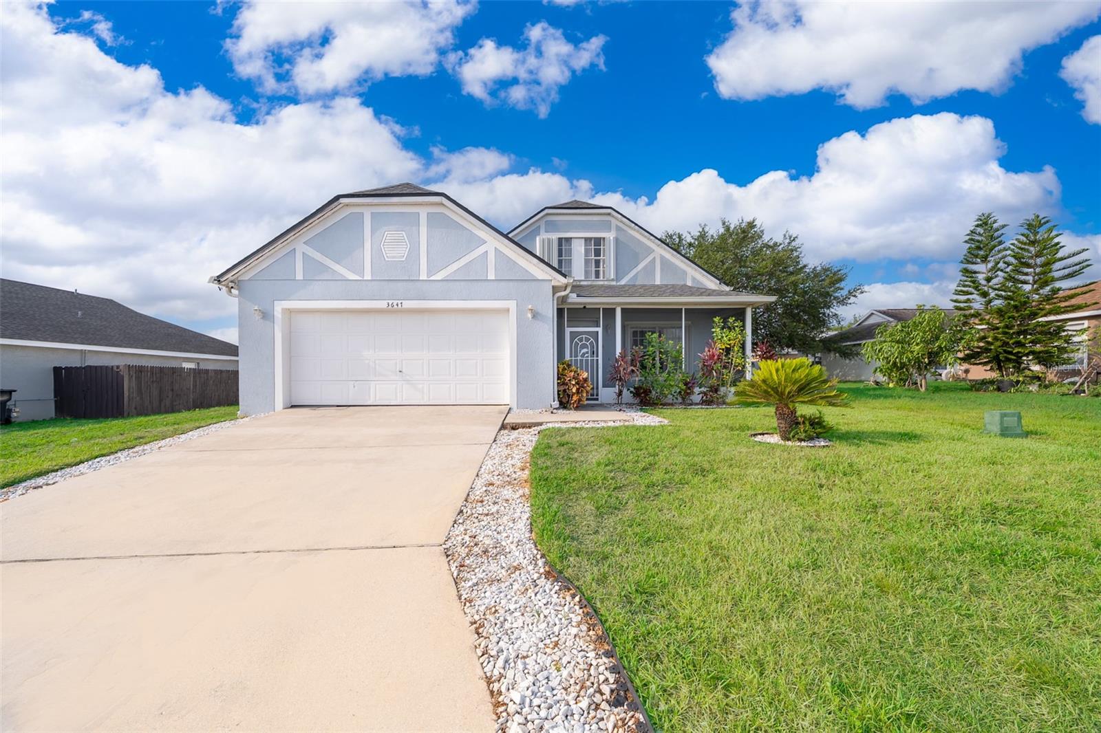 Welcome to 3647 Minute Maid Ramp Rd 1 -
This beautiful home is all you have been waiting for. Move-in Ready at the center of the beautiful city of Davenport.
It is in the gated community of Royal Ridge. This Home has been well maintained. Once you step in you will find the Living room with great windows to bring in Sunlight. The kitchen is well equipped with all you need. The Kitchen has sliding doors guiding you straight to the great Florida living -the beautiful pool waiting for you to jump in and enjoy! Fully fenced in yard and enclosed pool great to host gatherings. The spacious primary suite offers and en-suite bathroom and large walk-in closet with much sunlight to light up your mornings.
On the second floor you will find an additional three bedrooms with their shared bathroom. Let's not forget this home comes equipped with hurricane shutters!! New roof was placed in 2016. This home includes a 2-car garage with washer and dryer included! It is conveniently located near Shopping Center Posner Village and numerous restaurants. Less than 5 minutes from Polk Countys Tax Collector Office and less than 10 minutes away from closest hospital. Don't Wait!!
