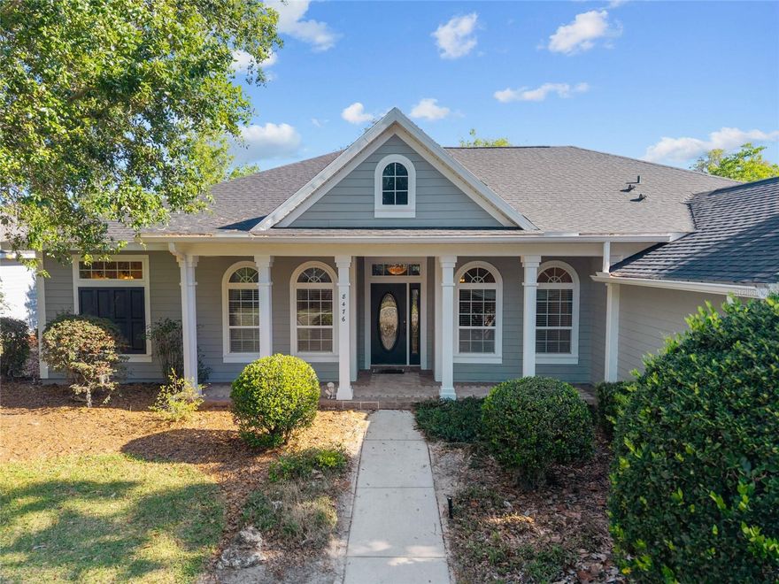 This stunning 4-bedroom, 3.5-bathroom home has great curb appeal and is located in a highly sought after neighborhood and showcases top-of-the-line finishes throughout. From the moment you step into the elegant foyer, you’ll be impressed by the soaring high ceilings, graceful arched walkways, and elaborate moldings that create a warm first impression. The home features formal living and dining rooms, with the formal dining room highlighted by a beautiful tray ceiling, perfect for entertaining.

Designed with a fabulous open floor plan, the spacious family room seamlessly connects to the kitchen and breakfast nook, creating the perfect space for everyday living and gatherings. A cozy gas fireplace adds charm, while French doors lead to a large screened enclosed lanai, ideal for relaxing or enjoying outdoor dining.

The beautiful kitchen is a chef’s dream, featuring exquisite maple cabinetry, a center island, pantry, and elegant quartz countertops.

The spacious primary suite offers a private retreat with a tray ceiling, beautiful custom moldings, two walk-in closets, and French doors opening to the lanai. The luxurious en-suite bathroom provides spa-like comfort and style.

The thoughtfully designed 3-way split floor plan ensures privacy for everyone, with one separate wing offering two bedrooms and a shared bath, while an additional guest wing includes a private bedroom and full bath—perfect for visitors or multigenerational living.

Large windows throughout the home fill every room with abundant natural light, enhancing the bright and inviting atmosphere. This exceptional home combines elegance, comfort, and functionality in one remarkable package.