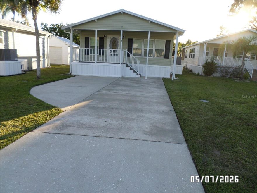 Quiet location with no rear neighbors. Back of property borders a canal and wildlife can be seen both in the water and in the treed area on the other side. This 2bed 2bath unit is being sold turnkey and includes a golf cart. The Association offers pools, hot tubs, fitness center, tennis/racket ball court, sauna, lounge, poker room, billiard room and more.