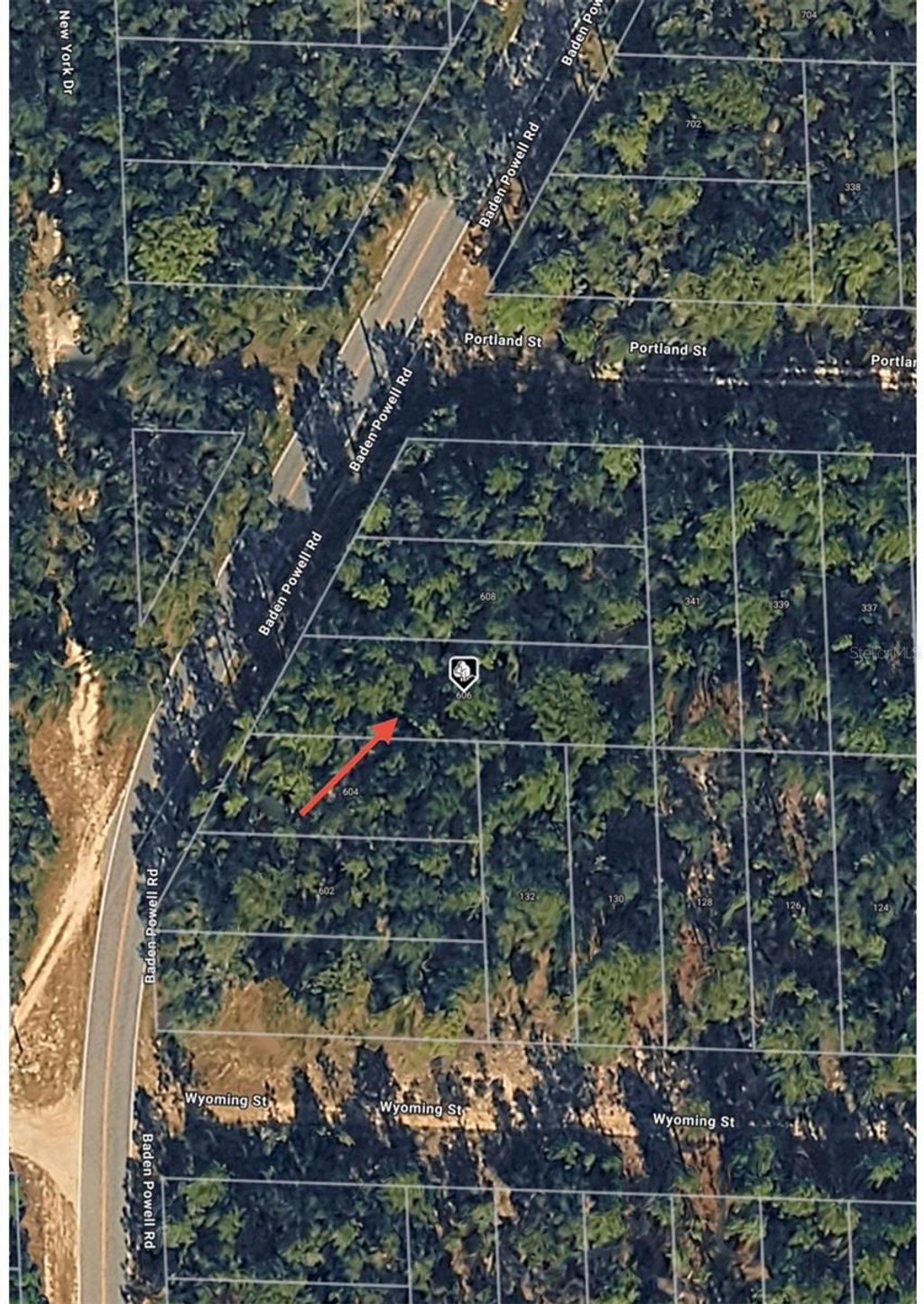 Photo of 606 Baden Powell Road, Hawthorne, FL 32640 (MLS # O6374834)