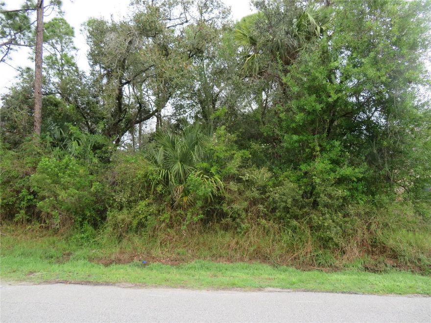 Beautiful lot in great location. On City Water. New homes being built nearby.  Close to everything in an already established neighborhood.  City Hall is minutes away. Easy access to I-75 and plenty of shopping close by. North Port is one of the fastest growing communities in the United States.  Take a look at this lot and see for yourself how great this town is.