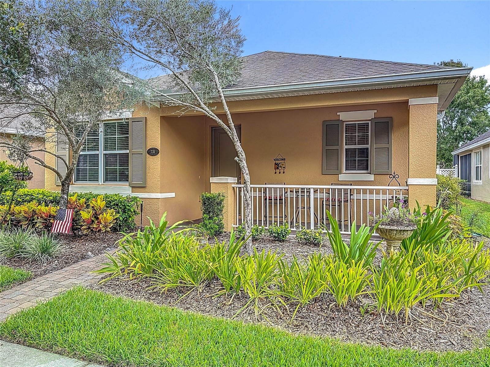 Charming Kolter Cottage (Gladiolus Model) In The Sought-After Victoria Commons Community! This Move-In Ready Home Offers 2 Bedrooms +Den, 2 Baths, And A Split Floor Plan For Privacy. Built In 2013, It Features Low-Maintenance Living With A Quaint Covered Front Porch And A Newly Added Large Screened-In Back Porch-Perfect or Florida Indoor-Outdoor Living. Inside, Enjoy An Open Concept Layout With Volume Ceilings, Tile Flooring In Living Areas And Carpet In The Bedrooms And Den. The Spacious Gourmet Kitchen Features Granite Countertops, 42” Maple Cabinets, And Pantry Opening To The Living And Dining Area For Entertaining. A Flexible Den/Office With French-Style Double Doors Offers Work-From-Home Convenience. The Private Primary Suite Includes A Walk-In Closet, Spa-Style Bath With Soaking Tub, Glass-Enclosed Shower, And Dual Vanities. Inside Laundry Room. A Few Energy-Saving Upgrades Include Double-Pane Insulated Windows, R-30 Insulation, And Alarm System On Doors And Windows. The Rear-Entry 2-Car Garage Adds Curb Appeal And Function. HOA Covers Cable TV, High-Speed Internet, Reclaimed Irrigation Water, And Access To Resort-Style Amenities—Heated Pool, Fitness Center, Tennis Courts, Pickle Ball Courts, Playgrounds, Parks, Walking Trails. Prime Location—Walk To Village Center, Medical Park, And Scenic Lake Victoria. Minutes From Victoria Hills Golf Club, With Easy Access To I-4, Downtown Deland (Voted Best Main Street), Stetson University 20 Min To Daytona Beach, 45 Min To Orlando, And About 1 Hour To Disney. Comfortable Living And Close To Everything! See It Before It’s Gone — Book Your Private Tour Today.