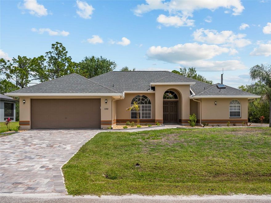 Welcome to a home where all the big updates are already done for you. With a brand new roof, newer AC, fresh interior and exterior paint, a newly installed paver driveway and sidewalk, and luxury vinyl flooring throughout, you can move in with confidence and start enjoying right away.

This thoughtfully designed 3-bedroom, 3-bath home offers a flexible and functional layout with both a formal dining room and a cozy dinette, giving you options whether you're hosting guests or enjoying a quiet night at home. The open feel and clean finishes create a bright, easy flow from room to room.

Outdoor living is where this home really shines. You’ll love the combination of a screened lanai and a spacious three-season room, perfect for relaxing, entertaining, or simply enjoying the Florida lifestyle year-round. The third bathroom is conveniently located off the back porch, already set up as a future pool bath, making it easy to add a pool and create your own private backyard retreat.

Situated on a corner lot, this property offers extra space and privacy, all while being incredibly convenient to I-75, Punta Gorda Airport, shopping, dining, and everything you need for day-to-day living.

If you’ve been looking for a home that combines major upgrades, flexible living space, and room to create your dream outdoor oasis, this one is absolutely worth a look.