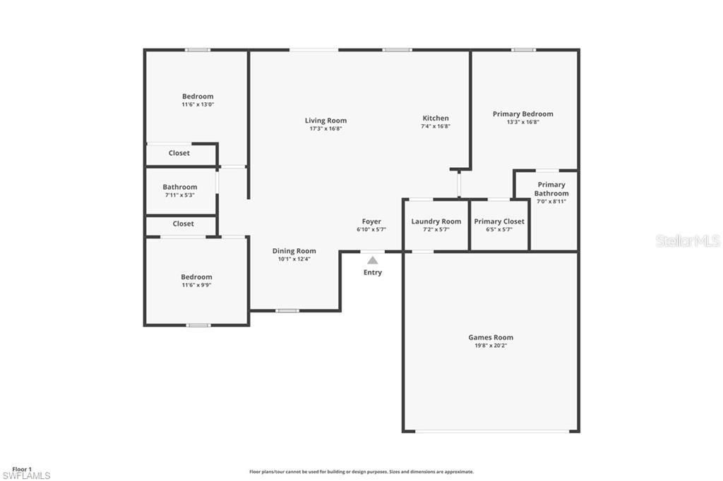Photo of 967 Edgerton Avenue, Lehigh Acres, FL 33974 (MLS # A4686497)
