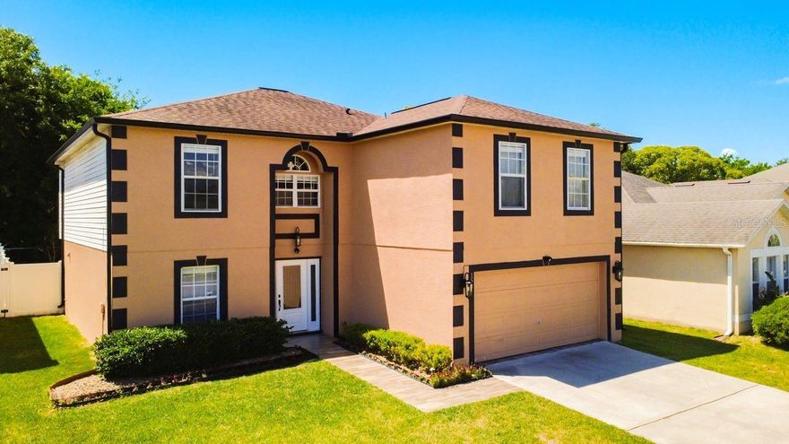 Step into a beautifully remodeled home that blends space, comfort, and modern style in all the right ways. With 4 bedrooms, 3 full bathrooms, and over 2,800 square feet of thoughtfully designed living space, this home offers the flexibility today’s lifestyle demands.
From the moment you enter, you’re greeted by a bright formal living room, while a separate media room on the opposite side creates the perfect setting for movie nights, a home office, or a quiet retreat. The heart of the home is the open dining and family room combination, seamlessly connected to a well-positioned kitchen that overlooks the private backyard—ideal for both everyday living and entertaining.
Upstairs, you’ll find three spacious secondary bedrooms, a dedicated office space, and a generously sized primary suite designed for relaxation. With three full bathrooms throughout the home, convenience and comfort are always within reach.
Enjoy Florida living at its finest in the expansive screened-in lanai and Florida Room, offering a peaceful outdoor escape with no rear neighbors and a fully fenced vinyl backyard for added privacy.
Additional highlights include laminate flooring throughout for a clean, modern look, an organized garage with overhead storage, and a smart home security system with mobile monitoring.
Perfectly located within walking distance to the scenic St. Johns River area and close to schools, shopping, dining, and major roadways, this move-in-ready home offers both tranquility and convenience.
Don’t miss your opportunity to own a spacious, upgraded home in a highly desirable location—schedule your private showing today.