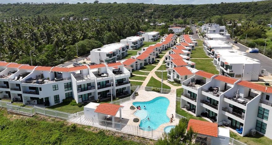 Experience the best of coastal living at Marbela Casa de Playa. This modern, two-bedroom, two-bathroom free standing Casita is perfectly situated between the renowned Shacks Beach and Jobos Beach in Isabela. The open-concept layout and sleek design create a welcoming space, and you’re just a short stroll from the complex's pool and the beach. Enjoy the convenience of a turnkey, fully-furnished home with two dedicated parking spaces. An open style kitchen with high ceilings, stone tops and island are perfect for entertaining. Enjoy as a long term home or rent it out as an investment property. Located in a secure, gated community, you’ll have direct beach access and can easily walk to local shops, restaurants, and the nearby Villa Montana Beach Resort. Plus, with Airbnb permission, this property offers incredible rental potential.