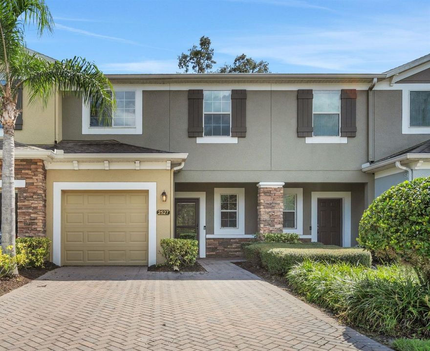 Welcome to your new home in the heart of Sanford! This beautifully maintained 3-bedroom, 2.5-bathroom townhome with garage is located in a sought-after gated community offering comfort, convenience, and lifestyle all in one. Step inside to an open-concept floor plan featuring a spacious kitchen with granite countertops, stainless steel appliances, pantry, and breakfast bar—perfect for entertaining or everyday living. The primary suite includes a walk-in closet with a custom closet system, providing smart organization and style. Enjoy the Florida lifestyle year-round on your screened-in lanai or take advantage of community amenities just across the street, including a sparkling pool and playground. The paver-lined driveway adds to the curb appeal, and the community offers a private entrance to the SunRail. Conveniently located just minutes from Historic Downtown Sanford, the marina, shops, dining, entertainment, and the Central Florida Zoo. Easy access to designated bike lanes for those who prefer to cycle into town. This home offers the perfect blend of relaxation, recreation, and convenience. Don’t miss your chance to live in one of Sanford’s most desirable communities! Schedule your showing today and make this gem yours!