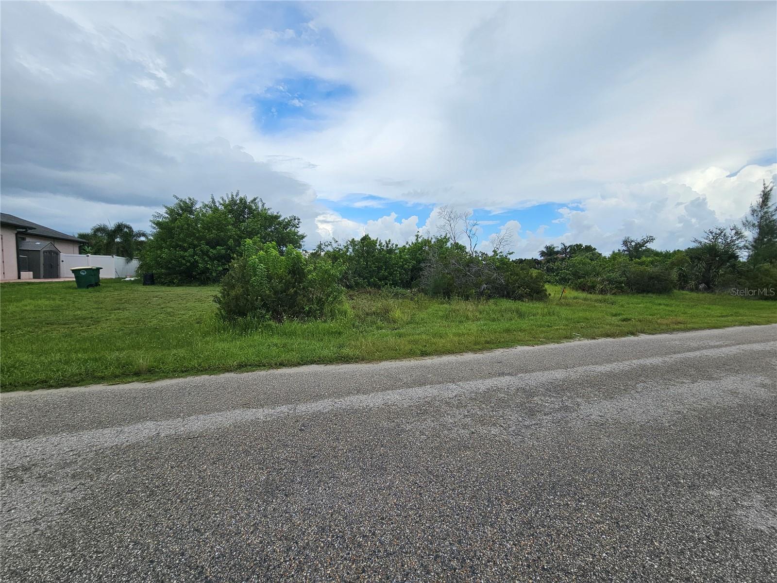 Beautiful building lot in a great area of family homes. Across from Waterfront homes. Central water and sewer services are available, as confirmed in writing by Charlotte County Utilities. Take a look today!