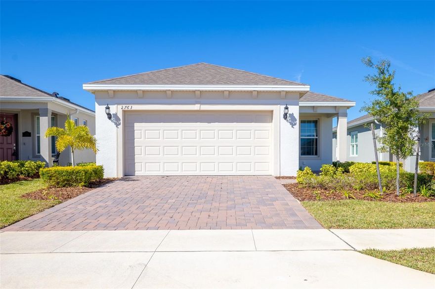 Welcome to this + 55 stunning community , 2-bedroom home, featuring an additional versatile room perfect for a home office, studio, or guest space. With 2 full bathrooms, this home is designed for both comfort and convenience. Located in an exclusive, gated community, residents enjoy serene surroundings with excellent views and top-tier amenities. Very paceful back yard, no neighbors 
The community offers beautifully maintained sidewalks for walking and exercise, a private clubhouse with a restaurant and bar, a sparkling pool, and well-maintained pickleball courts. Whether you're relaxing at home or enjoying the neighborhood, you'll find plenty of options to stay active and unwind.
This home offers the ideal balance of luxury, convenience, and community. Don’t miss the opportunity to experience the lifestyle this property provides.
READY TO MOVE
---

Let me know if you'd like me to adjust or refine any details!