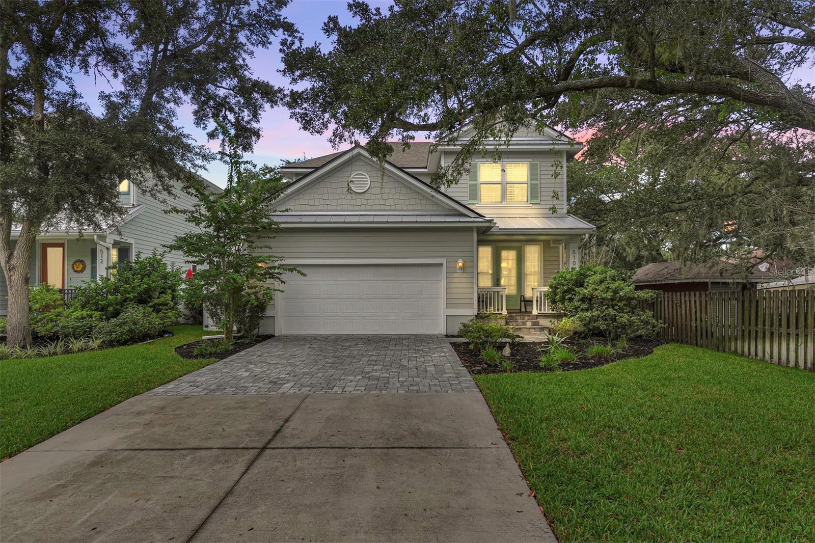 MAJOR PRICE IMPROVEMENT FOR THIS INVESTMENT OR PRIMARY RESIDENTIAL BEAUTY.
Nestled in a quiet neighborhood surrounded by mature trees with NO HOA's! This fully furnished 4-bedroom, 2.5-bathroom home offers 2,103 square feet of luxurious living just steps from the intercoastal waterway and a few blocks from the ocean. Step into an open and functional floor plan featuring high trey ceilings in both the spacious living room and the owner's suite. The modern kitchen is a chef's dream, with stainless steel appliances, quartz countertops, a stylish backsplash, ample storage, and seating around both the island and peninsula—perfect for entertaining. Downstairs, the owner's suite offers a serene retreat with a large walk-in closet, a tiled, double-headed shower, dual vanities, and a private water closet. The first level also includes a convenient powder room. Upstairs, you'll find a spacious landing, and three additional bedrooms providing ample space for family or guests. Luxury vinyl plank flooring runs throughout the downstairs living areas, with plush carpet in the bedrooms and on the stairs. Outside, enjoy Florida living with a covered front porch, a screened-in lanai, and upgraded paver patios that extend to the back and side of the home. The outdoor shower is perfect for rinsing off after a day at the beach. The oversized 2-car garage, currently set up as a game room, is ideal for entertaining guests of all agesplay pool while catching your favorite game. Built just 5 years ago, this home offers modern finishes throughout, including quartz countertops and high-end fixtures. Whether you're looking for a primary residence or a vacation getaway, this move-in-ready property is the perfect blend of comfort and coastal charm.
