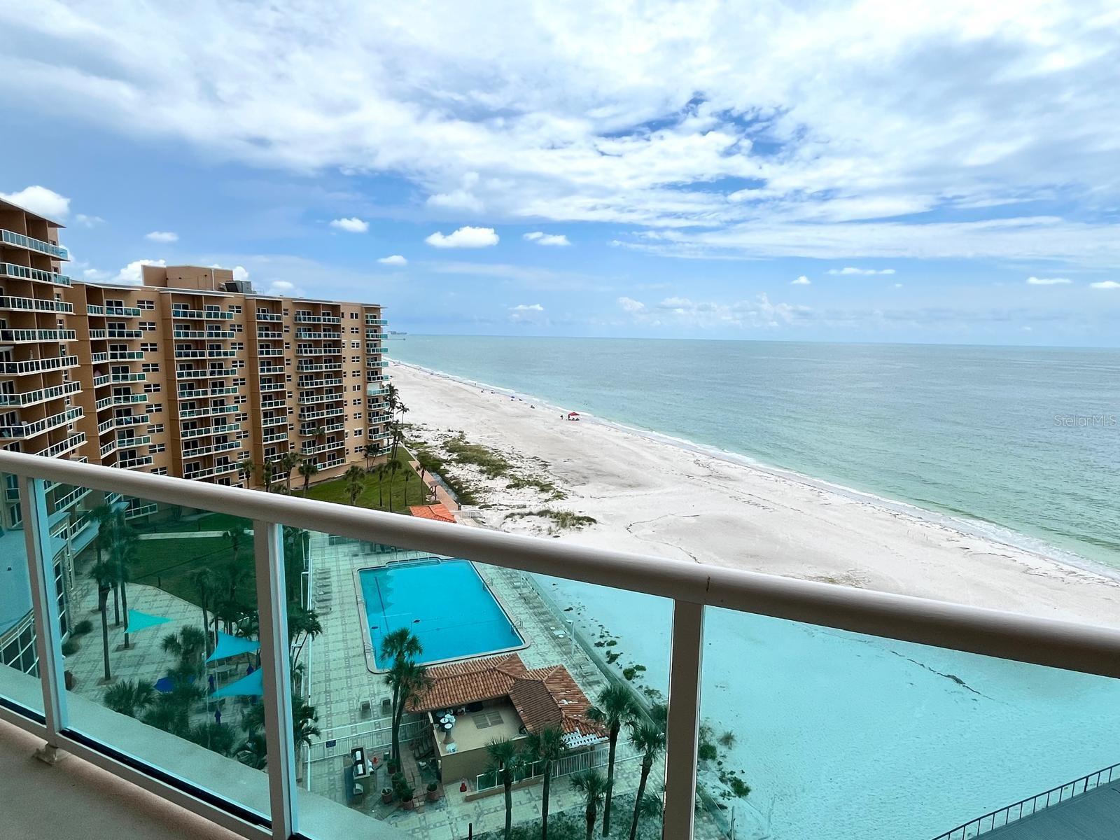 STUNNING BEACH & GULF VIEWS from this 9th floor one bedroom/one bath Gulf front beach condo in the sought after GATED REGATTA BEACH CLUB.
FABULOUS LOCATION! BEACHFRONT BUILDING on NORTH CLEARWATER BEACH.
As you enter into the condo, you will be amazed by the incredible open views of the sugary sand beach, gulf and pool area. The living room has plenty of natural light and opens through its sliding glass doors to a panoramic balcony, where you will enjoy the most beautiful sunsets!
The kitchen and the bathroom feature wood cabinetry and granite counters.
N909 comes with the use of assigned GARAGE SPACE #N-G-13 and plenty of guest parking.
The highly desirable North Beach location of this community provides the ultimate vacation experience, as a weekend getaway or second home. or as your permanent vacation residence.
You will enjoy the pristine sugar sand of this quiet North Beach location far from the busy tourist beach. Or you can choose to relax around the beautiful pool area. You can also take a lovely walk north towards Caladesi State Park, or south towards Pier 60 and all the wonderful Clearwater Beach restaurants and attractions. Clearwater Beach has been voted many times #1 beach in the country.
The community offers an Olympic size heated pool directly on the Gulf side, pool deck with barbecue areas, complete fitness center, social room, game room with table tennis and pool table, a spacious Community room with kitchen, a 13 seat Movie theater, Bicycle & Kayak Storage room, Workshop, EV Charging stations and Car wash facilities. The community grounds are always kept immaculate with daily maintenance, 24hr security and plenty of parking.
The beach trolley stops in front of the property and is a great way to enjoy all Clearwater Beach has to offer: restaurants, nightlife, shopping, charter boat fishing, dinner cruises, sightseeing tours, dolphin spotting tours, pirate ship, daily sunsets at pier 60 with artisans, crafters, as well as musical entertainment.
Live the Resort lifestyle of this unique beachfront retreat nestled along the pristine shores of Clearwater beach.
You will always feel like you are on vacation in this remote paradise!!
And when you aren’t soaking up the sun at your new beach condo, you can earn extra income with your investment by renting it out for others to enjoy! (90-day min lease period, always in high demand for seasonal rent)