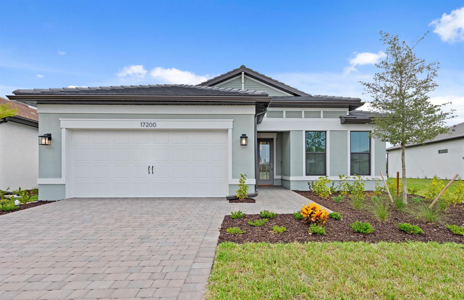 New construction home AVAILABLE NOW at Lakespur at Wellen Park! Welcome to Lakespur, a gated community located within the master-planned community of Wellen Park. This stunning home features the popular Mystique floorplan, offering 3 bedrooms, 3 bathrooms, and a spacious den. Thoughtfully designed with a range of high-end upgrades, this home includes an oversized garage, zero corner sliding glass doors for seamless indoor-outdoor living, a tray ceiling in the gathering room, quartz countertops, kitchen pendant prewiring, and extended shower wall tile reaching the ceiling with a heavy glass shower door. Additional enhancements include 8-foot interior doors, floor outlets for flexible furniture placement, an epoxy finish in the garage, and upgraded 5" baseboards that add a refined touch throughout the home.
Lakespur offers an exceptional lifestyle with just 68 future front doors, ensuring a sense of community and privacy. Residents will enjoy resort-style amenities including a sparkling pool, fire pit lounge, playground, and event lawn—perfect for gathering with friends and neighbors. For outdoor enthusiasts and pet lovers, the community also features a fenced-in dog park and a 12-foot-wide paved walking trail. Located in the heart of Wellen Park, this home provides access to a vibrant, growing area filled with dining, shopping, and entertainment options. Discover the perfect blend of luxury, comfort, and community at Lakespur in Wellen Park.
