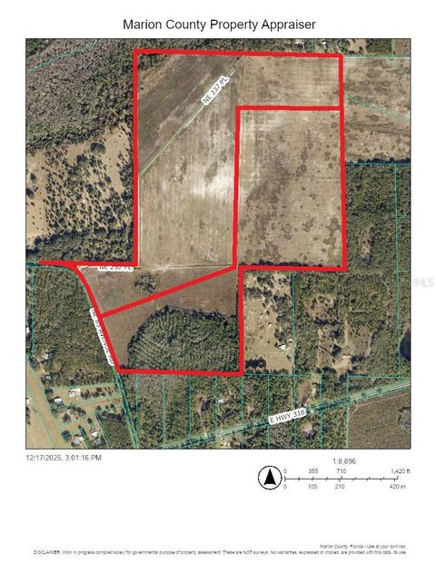 Tiny photo for 216 NE 85th Ave Rd, Citra, FL 32113 (MLS # OM715229)