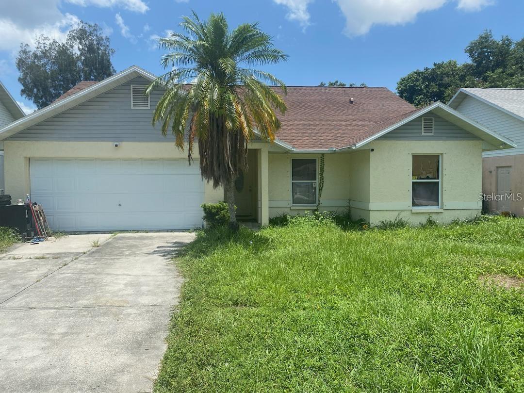 3 beds, 2 baths, 2 car garage with den/office in lanai. This home has tile throughout, open floor plan, high ceiling, sliding glass doors, and so much more. House also offer lanai for you to relax, joy, watch the sunset or have family party right in the garden. Close to medical offices, SCF, G.T. Bray Park, down town, beaches, shopping, restaurants and schools. Easy access to US 14, US 301, I-75, convenient commutes to Tampa and around areas. First, and min 1 month rent deposit required. Non-smoking house.
