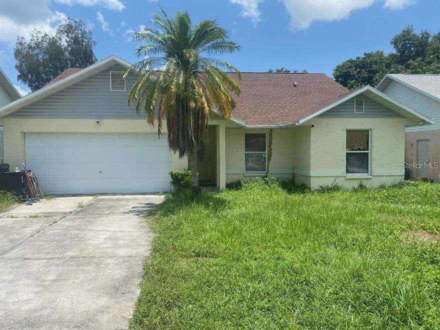 3 beds, 2 baths, 2 car garage with den/office in lanai. This home has tile throughout, open floor plan, high ceiling, sliding glass doors, and so much more. House also offer lanai for you to relax, joy, watch the sunset or have family party right in the garden. Close to medical offices, SCF, G.T. Bray Park, down town, beaches, shopping, restaurants and schools. Easy access to US 14, US 301, I-75, convenient commutes to Tampa and around areas. First, and min 1 month rent deposit required. Non-smoking house.